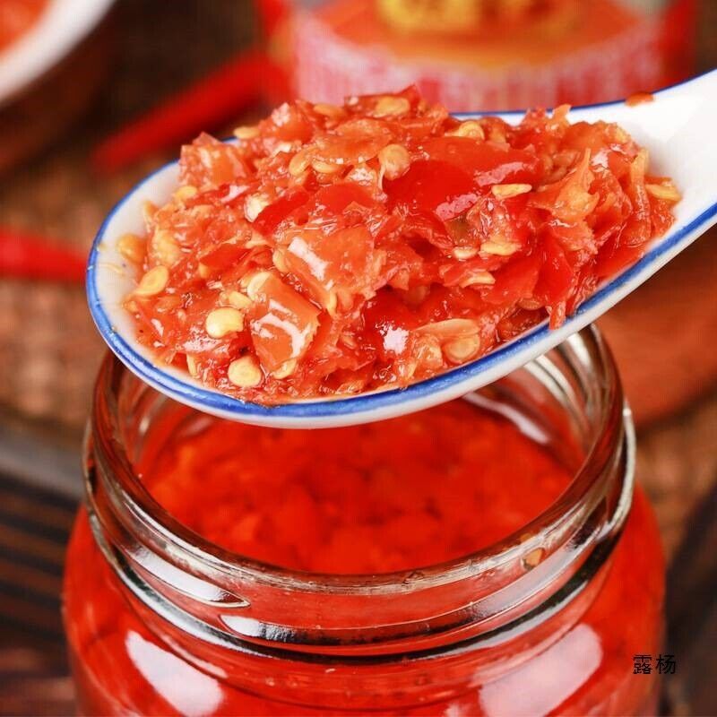 Qiongjiangwang Wild Mountain Pepper Chili Sauce Super Spicy Garlic Flavored Secondary image