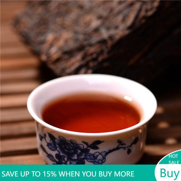 Shu Pu'er Brick Top-Grade Old Pu-erh Tea Class Puerh Tea Cooked Pu'er Tea 200g
