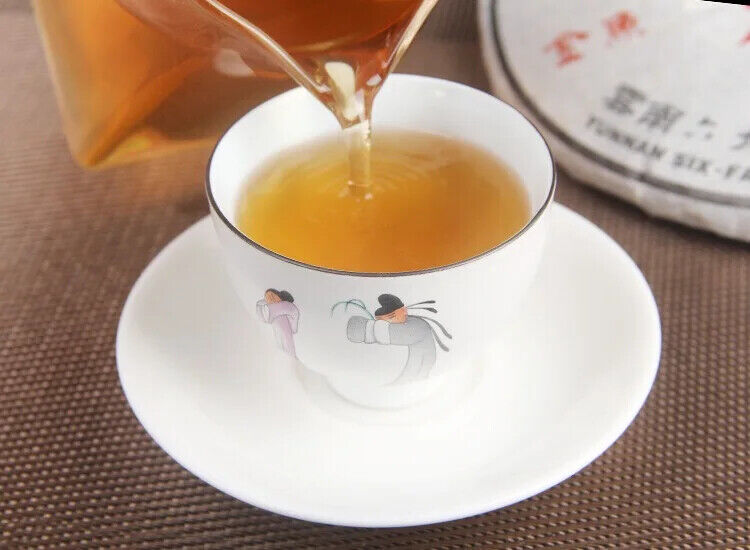Pu'er Raw Tea Cake Goldfish Cake Old Tea Cake Collection Grade Qizi Cake