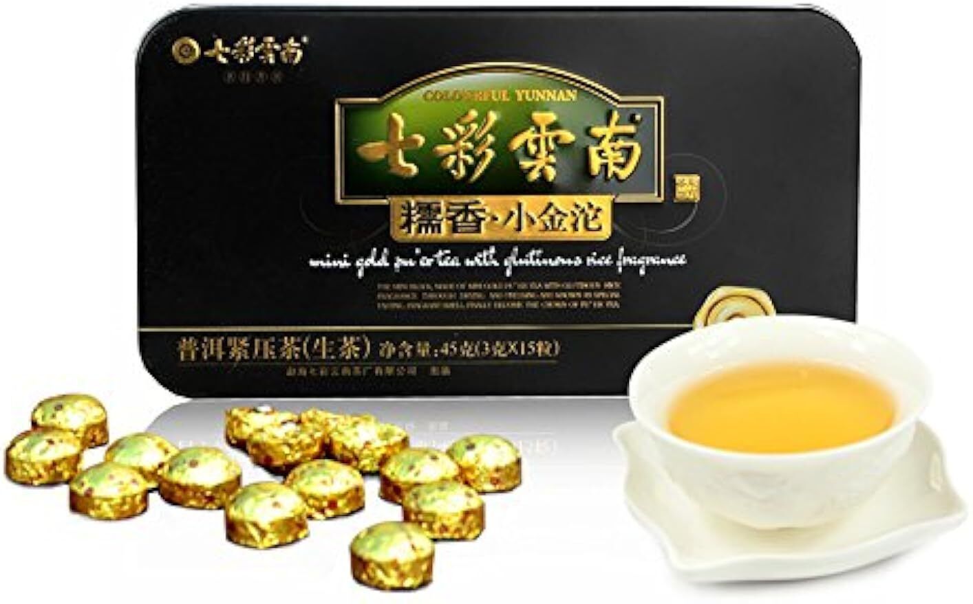 3g*15 capsules Raw Pu-erh Tea  Yunnan Pu-erh Tea 45g black tea, daily drinks Main image