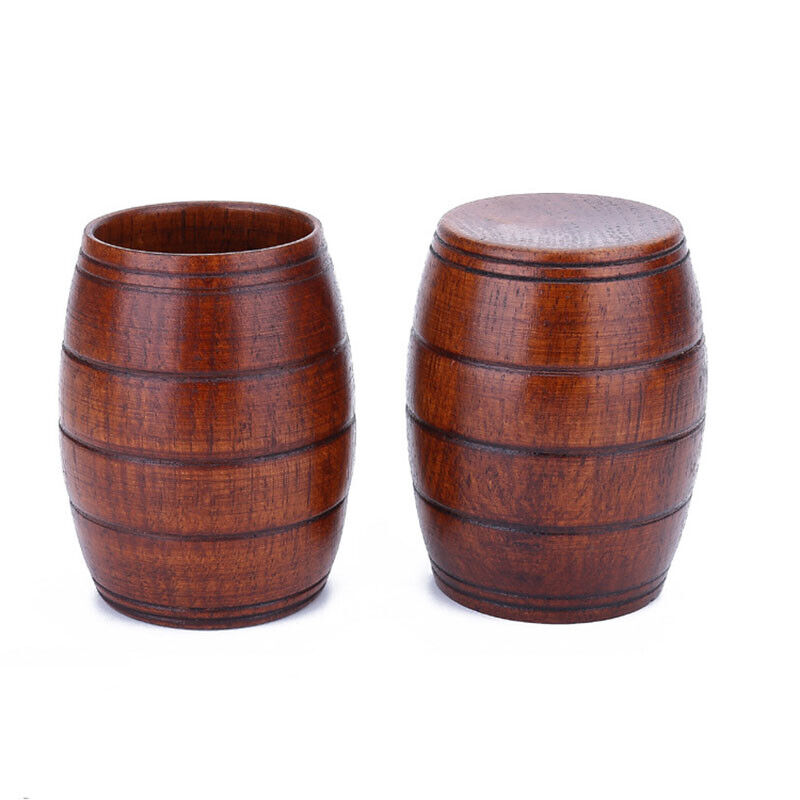 Wood Cup Beer Coffee Milk Juice Tea Cup Natural Classical Handcrafted Jujube Cup