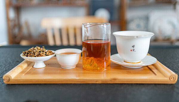 HelloYoung Fengqing Dian Hong tea gold snail spring tea Yunnan black tea red snail gold bud