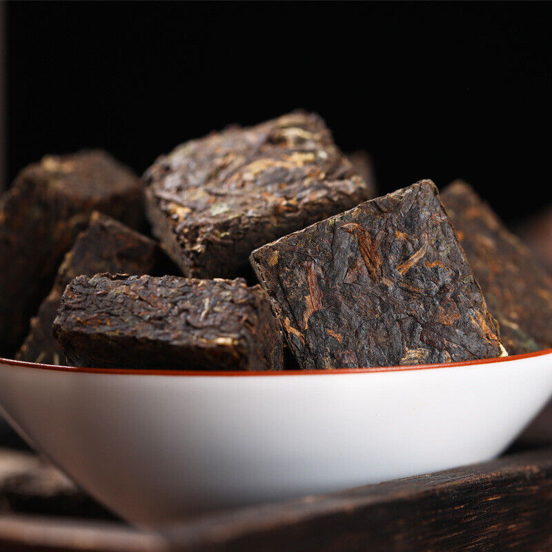 500g Yunnan Glutinous Rice Fragrant Tuo Tea Menghai Square Brick Old Pu'er Tea Secondary image