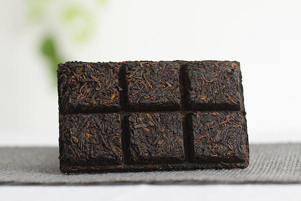 HelloYoung 50g Yunnan Pu'er Icelandic Mellow Old Tree Ripe Chocolate Tea Brick Spring Tea
