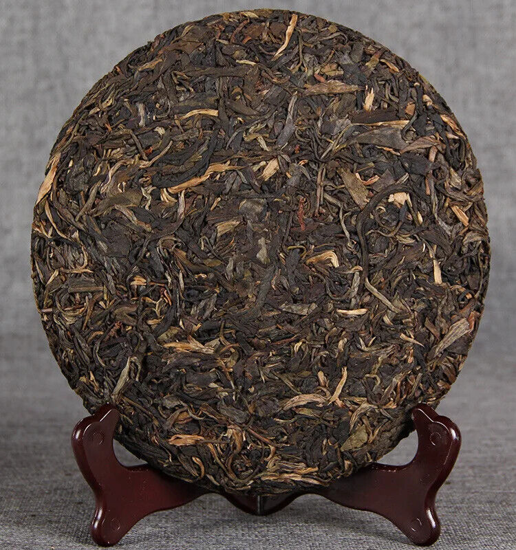 Premium Pu'er Tea Yunnan Nannuoshan Arbor Qiziyuan Tea Aged Raw Tea Cake 357g