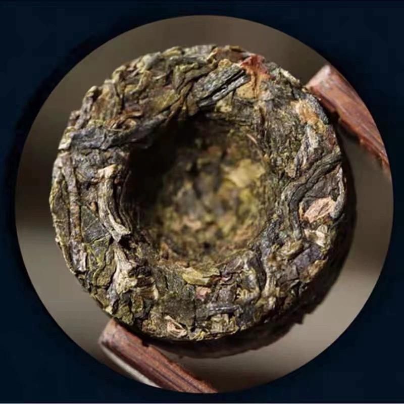 500g Yunnan Menghai Glutinous Rice Fragrant Pu'er Xiaotuo Tea Raw Mini