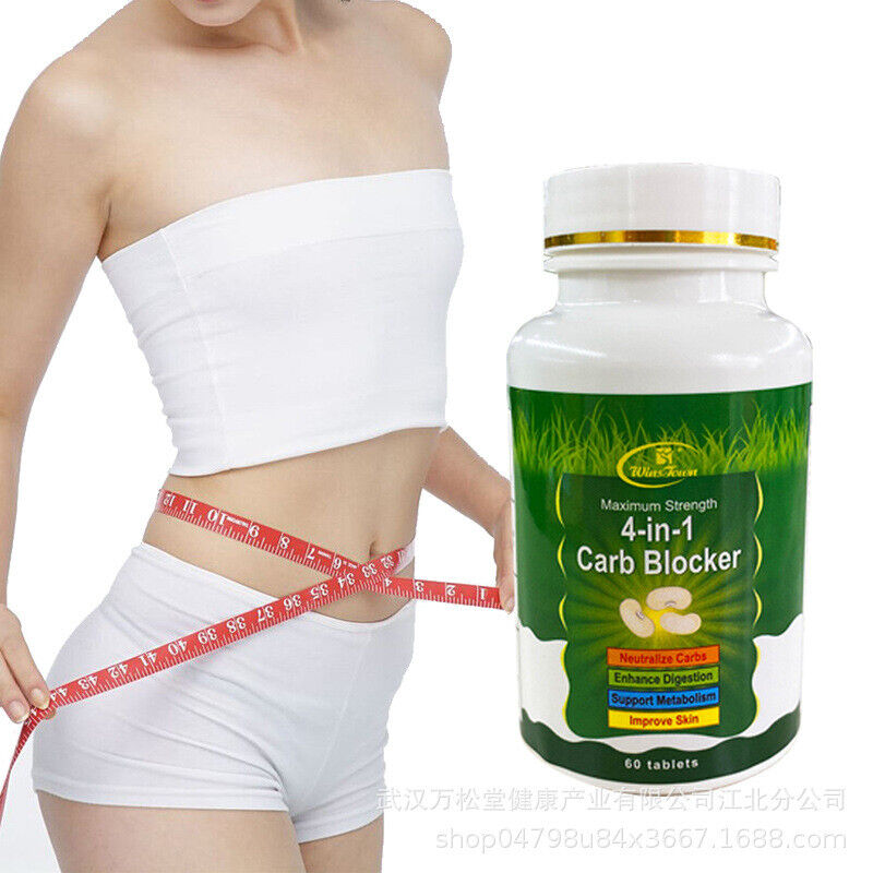 Carb Blocker Pill 60tablets Weight Loss Fat Naturally Safe Tablet 60 Tablets Main image