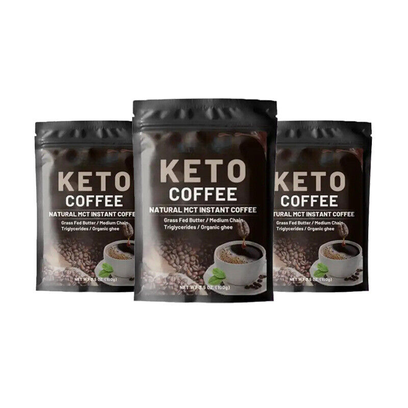KETO Coffee Fitness Instant Festes Getränk ketogen 100g Black Coffee 100g Main image
