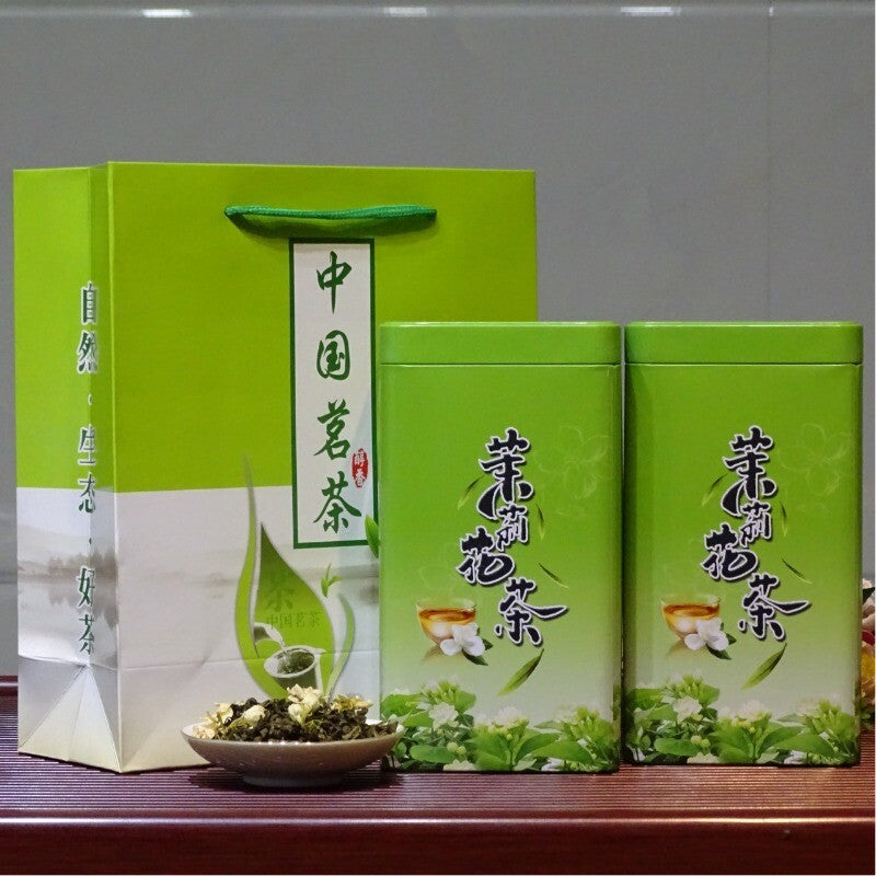 Jasmine Tea New Tea Canned Green Tea Jasmine Strong Fragrance Loose Tea 500g Main image
