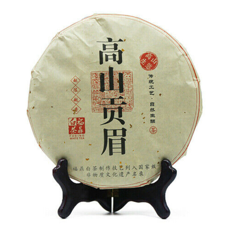 HelloYoung 350g Chinese Fuding White Tea High Mountain Gong Mei Shou Mei White Tea Cake