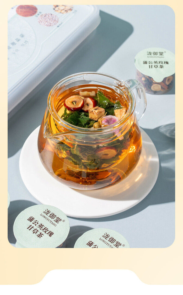 255g Dandelion, Rose & Licorice Tea: Natural Wellness Blend