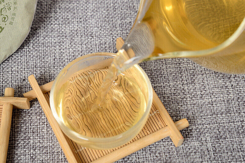 HelloYoung Pu-erh Tea Raw Tea Cake Bai Ling Golden Bud Raw Tea 100g Pu-erh Cake Tea