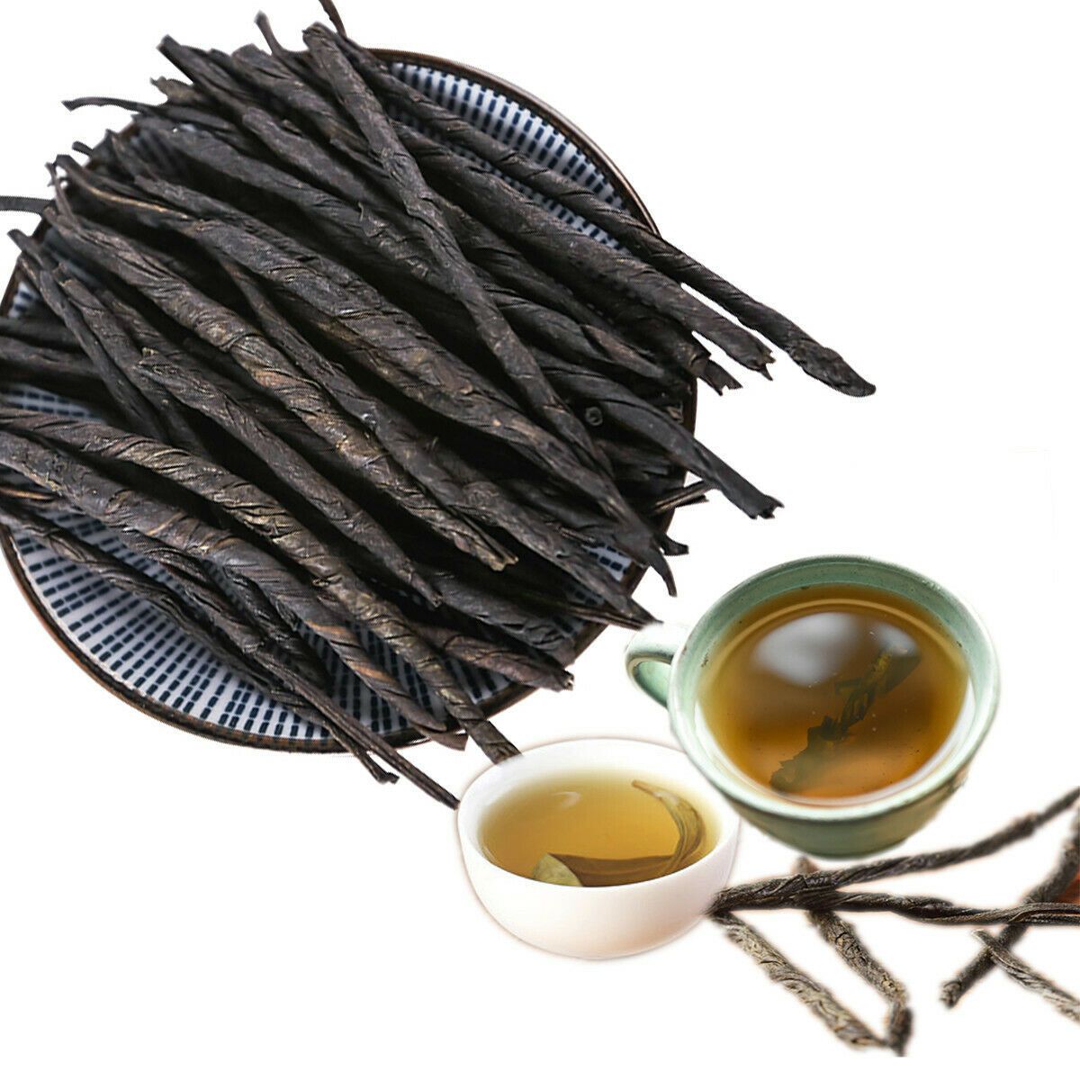 HelloYoung Herbal Tea Bulk Imperial Wild-growing Hainan Kuding Tea Bitter Needle Stalk Tea Main image