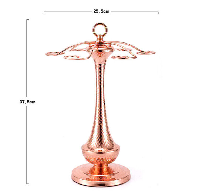 Drinking Glasses Stemware Rack Shelf Creative Iron Wire Wine Rack Stand Hanging