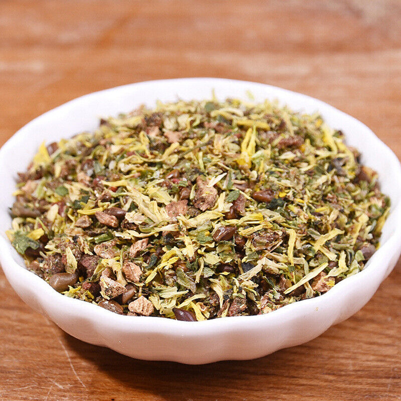 Chrysanthemum Cassia Seed Tea for Night Recovery in Brown Paper Bags Secondary image