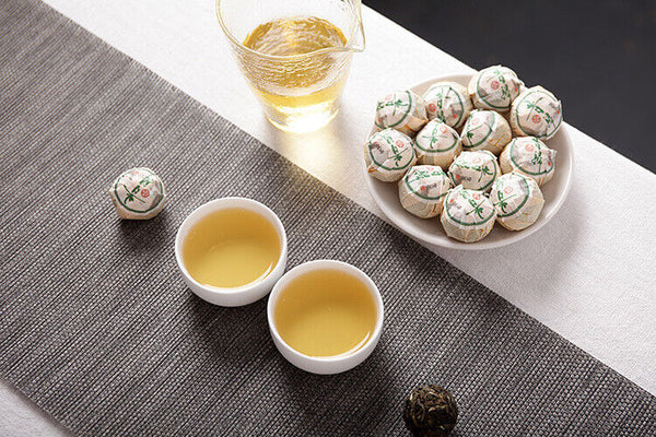 HelloYoung Yunnan Pu'er Tea Xigui Longzhu Big Tree Raw Tea Mini Small Tuo Tea 500g Bulk