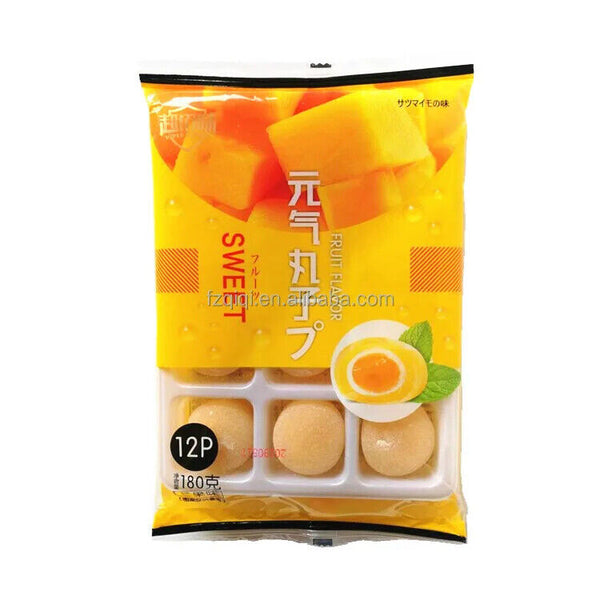 180g/bag Cassava Glutinous Rice Dim Snacks Fruit Flavored