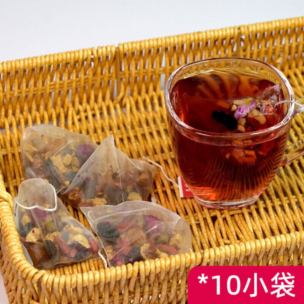Menopause Herbal Tea Bags Red Date Longan Rose Beetroot Mulberry Blend