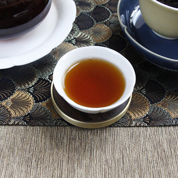HelloYoung 500g Yunnan Lincang Daxueshan Pu'er tea ripe tea ancient dragon pearl tea ripe