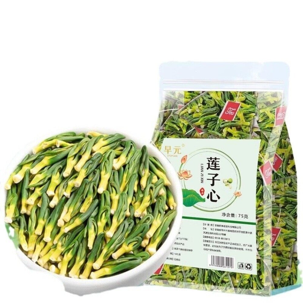 Lotus Seed Heart Tea 150g Fresh Cooling Herbal Blend Natural Lotus Plumule Main image