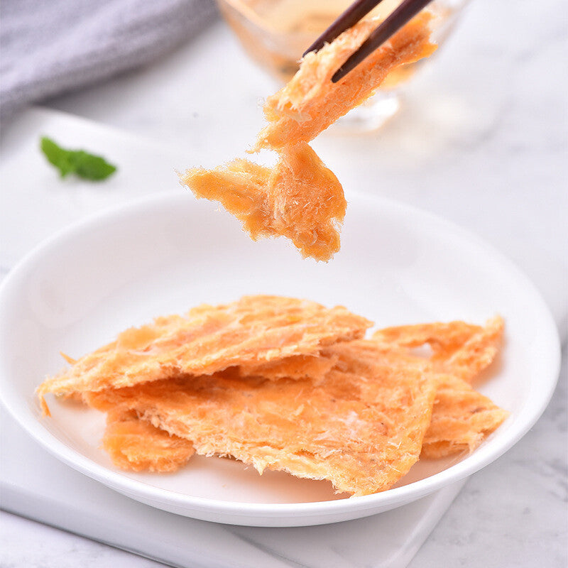 Grilled Cod Fillets 250g/500g Dried Fish Slices Ready-to-eat Snacks Seafood