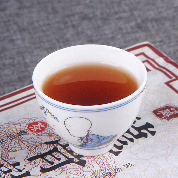 Ripe Tea 1000g Black Tea Puerh Tea Brick Old Tea Stem Dragon Bone Ripe Tea