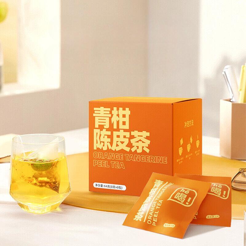 Pumpkin Bamboo Leaves Bitter Melon Barley Tea Green Orange Tangerine Peel Tea Secondary image