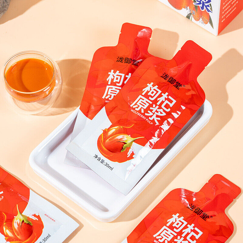 Ningxia Goji Berry Puree,Sea Buckthorn, Black Goji,Mulberry, and Blueberry Juice