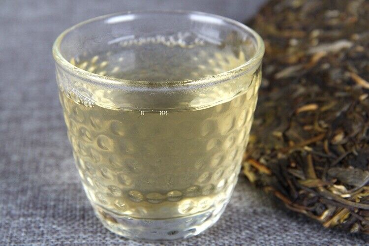 Organic Puer Tea QiZi Raw Puer Tea Cake Raw Puerh Natural Tea 357g/12.59oz