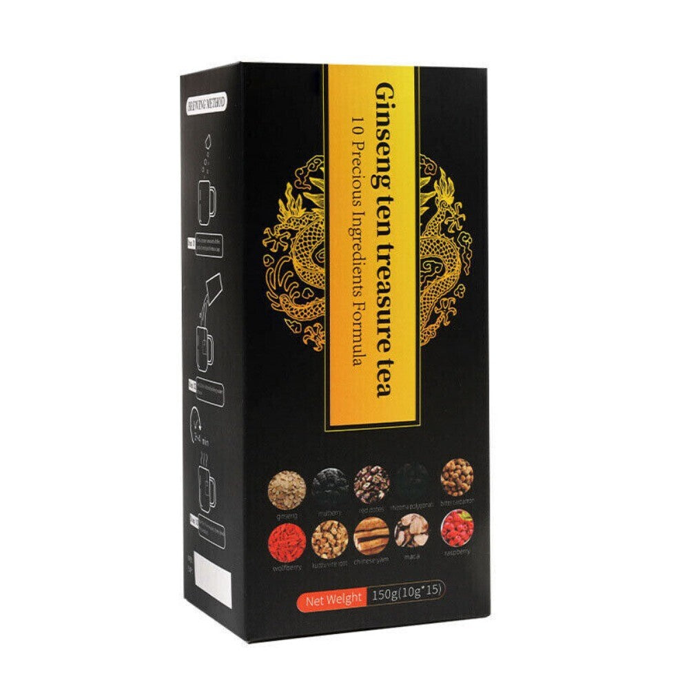 Kidney Health Tea Ginseng Ten Treasure Chinese Herbal