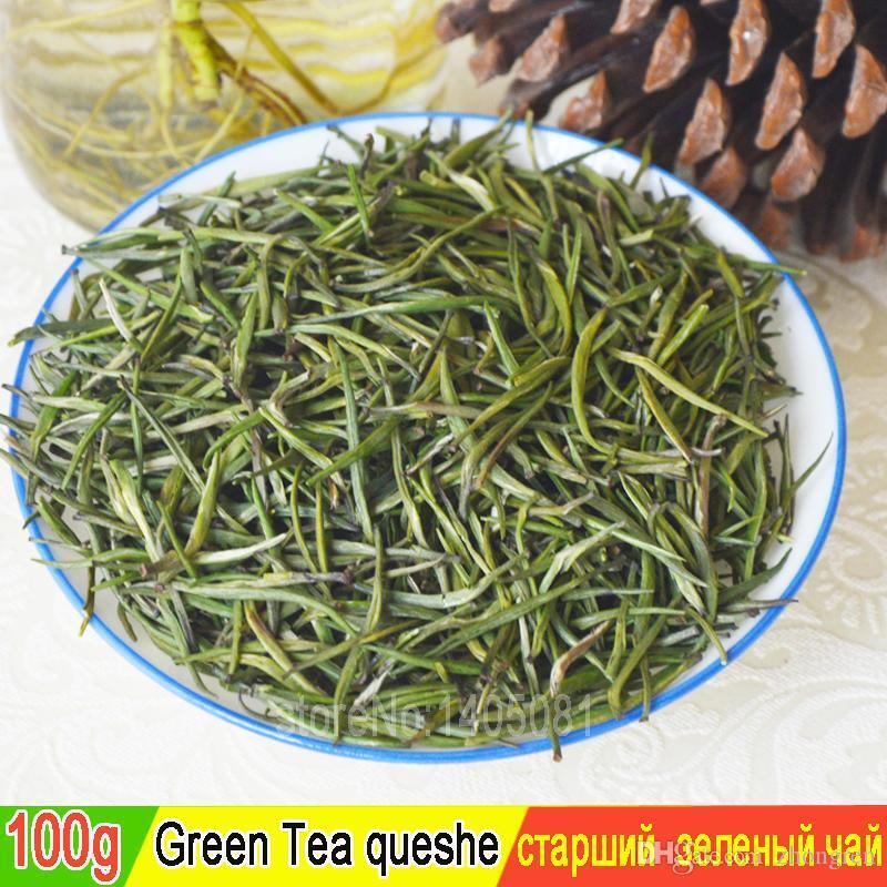 HelloYoung High Quality Green Tea Mingqian Fried Queshe Maojian Tea Green Healthy 100g Secondary image