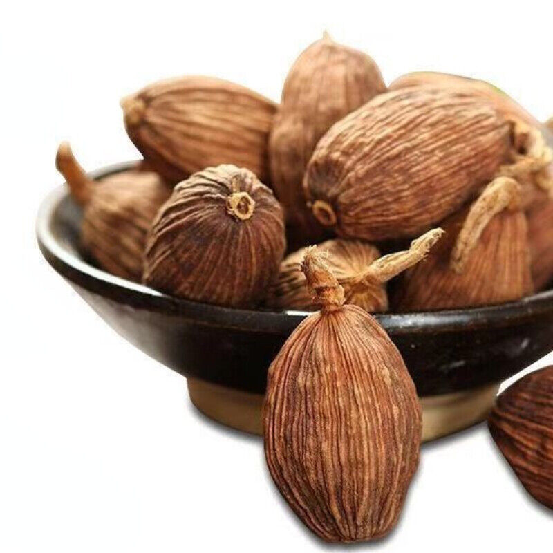 HelloYoung 100g-500g Organic Cardamom Yunnan Seasonings Black Cardamon Smoky Flavour Spices Main image