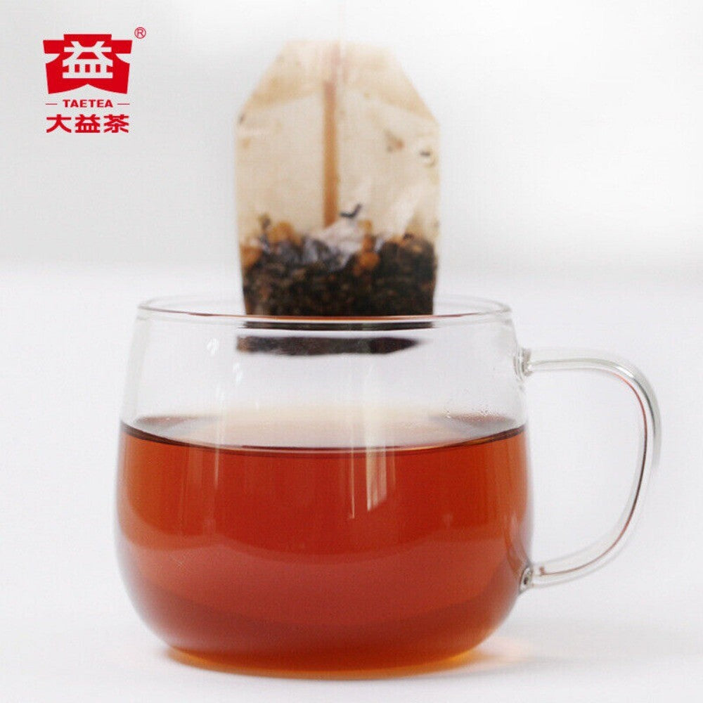 Daiyi Classic Puerh Tea Bags 1.6gx25 Premium Loose Leaf Convenient