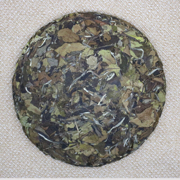 HelloYoung Health Care Organic Small Leaf Tea Spring White Tea Shoumei White Tea Cake 350g