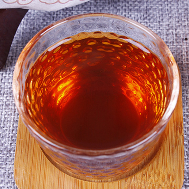 HelloYoung TeaPuerh Tea Ripe Tea Black Tea Weight Loss Healthy Drink 357g Banzhang Golden