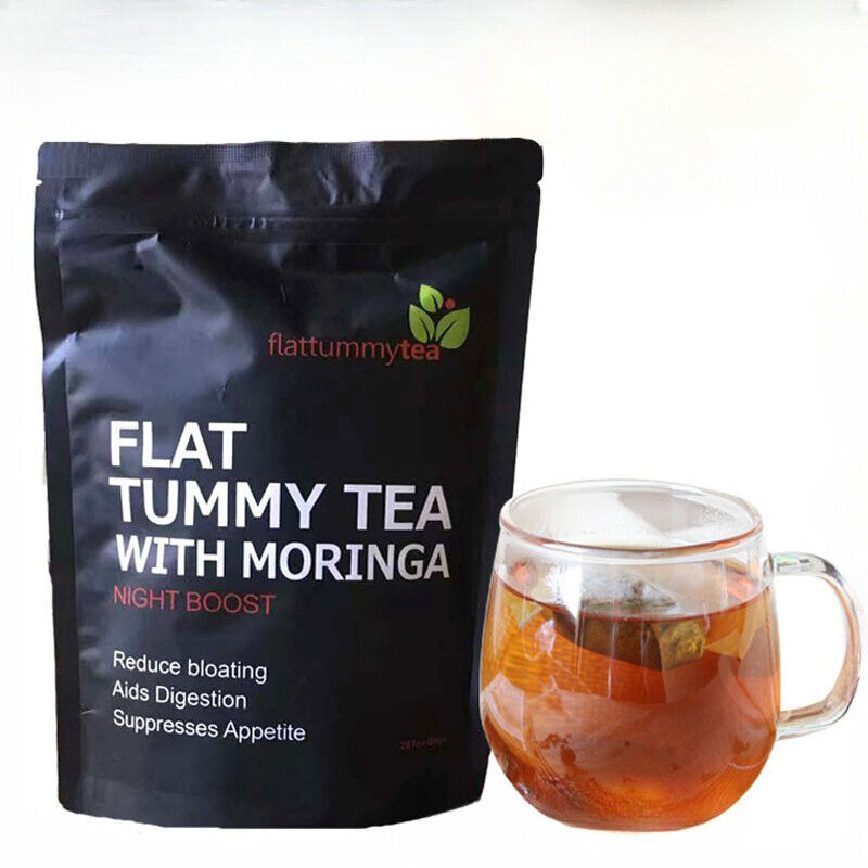 28 Days Flat Tummy Tea with Moringa Slimming Tea Moringa Tea