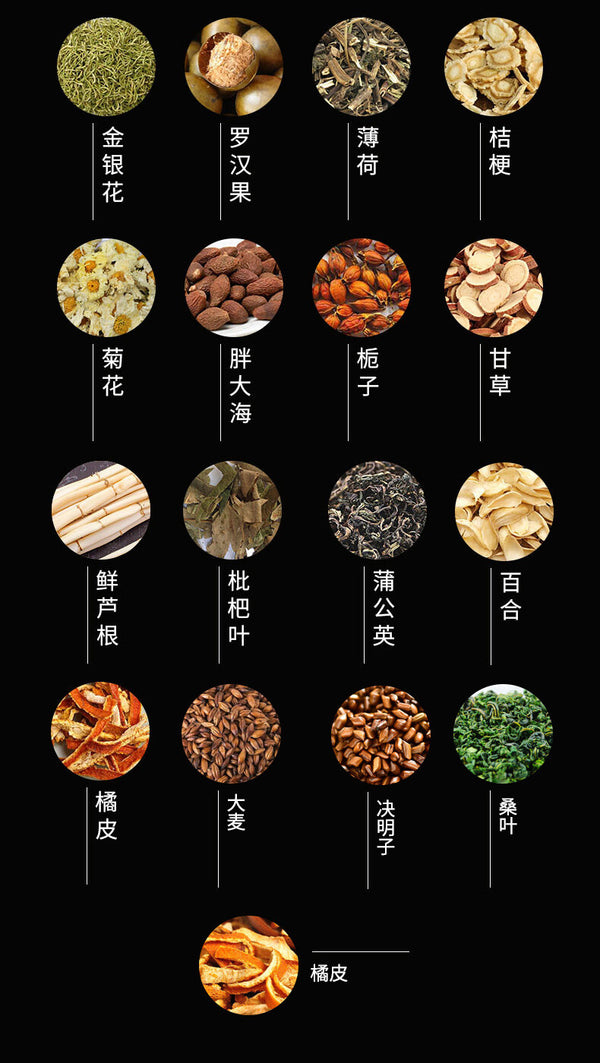 Premium Healthy Chrysanthemum Fatty Sea Loquat Fruit Honeysuckle Herbal Tea Bags