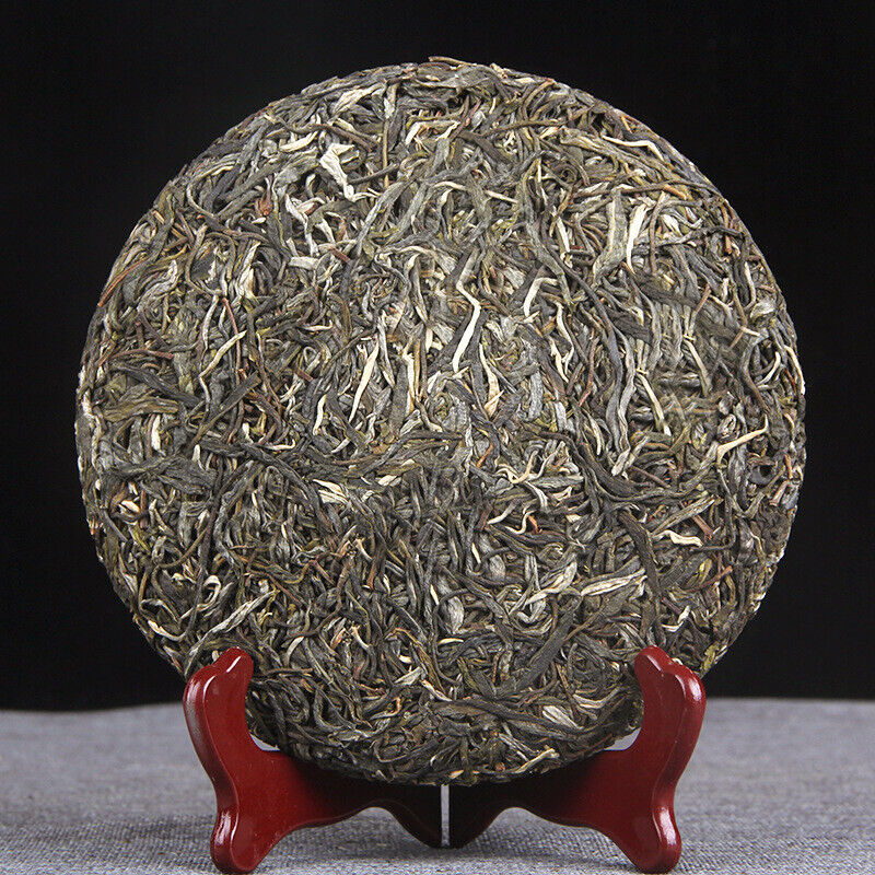 HelloYoung 357g Old Tree Puerh Raw Tea Cake Menghai Black Tea 头春茶年传世印级 古树普洱茶生茶勐海黑茶密香