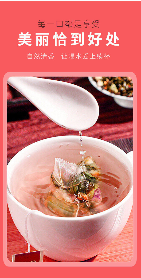 Apple Rose Lotus Leaf Tea Herbal Fruit Tea Rose Health Tea Hot Seller