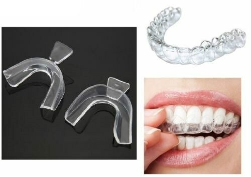 2Pairs Sleeping Mouth Guard Stop Teeth Grinding Anti Snoring Bruxism Eliminates Secondary image