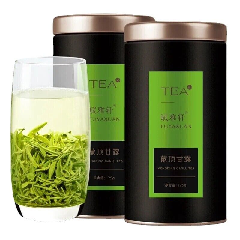 HelloYoung 250g High Quality China Si Chuan New Top Green tea MENG DING GAN LU Health Care Secondary image