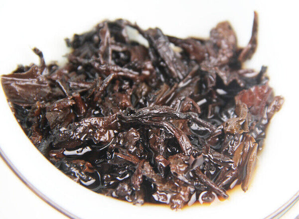 357g Aged Pu'er Tea Palace Chen Yun Ripe Tea Arbor Qizi Cake Tea Cake