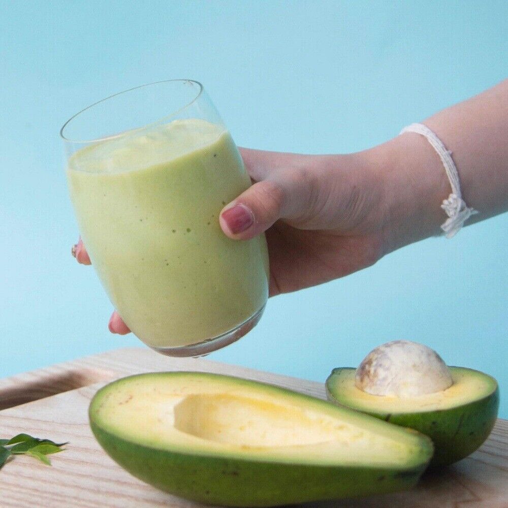 Pure Avocado Milk Green Juice Powder Instant Solid Drink 10g *10 bags
