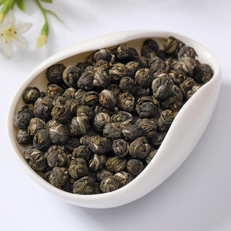 HelloYoung Superior Jasmine Tea Premium Dragon Pearl Tea Health Care Green Tea 100g
