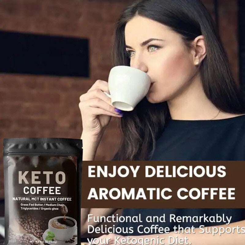 100g Fitness Instant Solid Drink Ketogenic Black Coffee