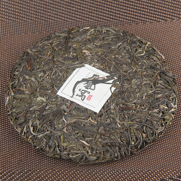 HelloYoung 357g Pu-erh Tea Cha Tea Cake Yiwu Phoenix Nest Ancient Tree Pu-erh Green Tea