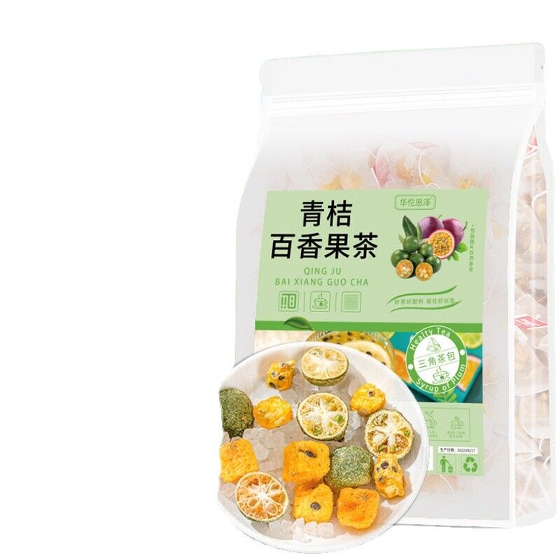 HelloYoung Green orange passion fruit tea 200g summer vitamin C kumquat cold brew fruit tea