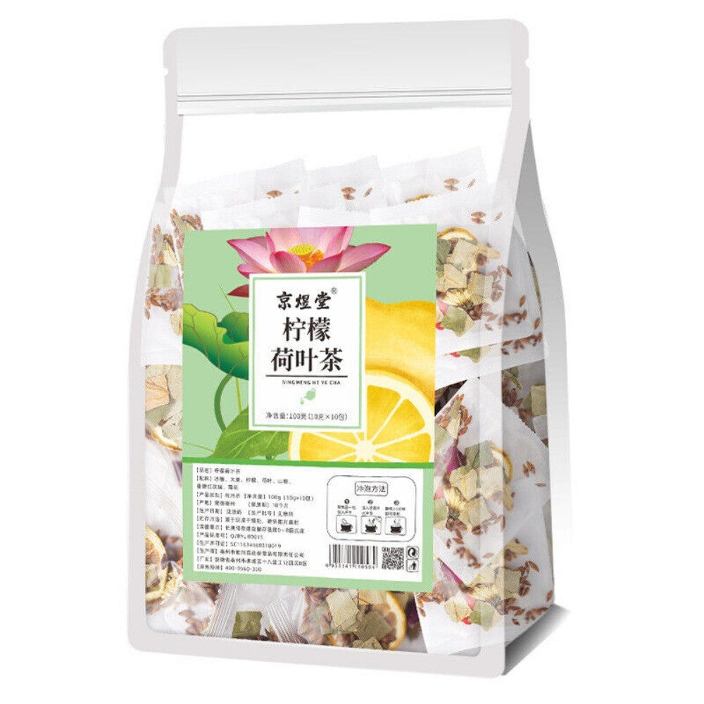 Lemon Lotus Leaf Herbal Tea 100g Refreshing Wellness Healthy Drink Blend