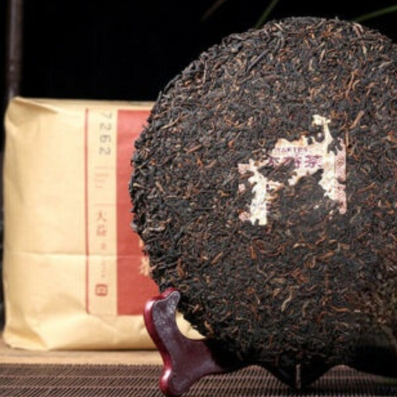 TemuTea 357g Top-grade Pu Erh Tea Menghai Dayi Classic Aged Puer Tea
