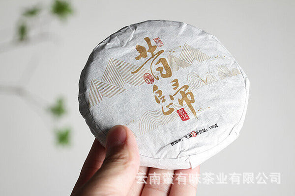 HelloYoung 100g Yunnan Pu'er Tea Big Tree Old Tree Tea Xigui Small Cake Raw Healthy Tea